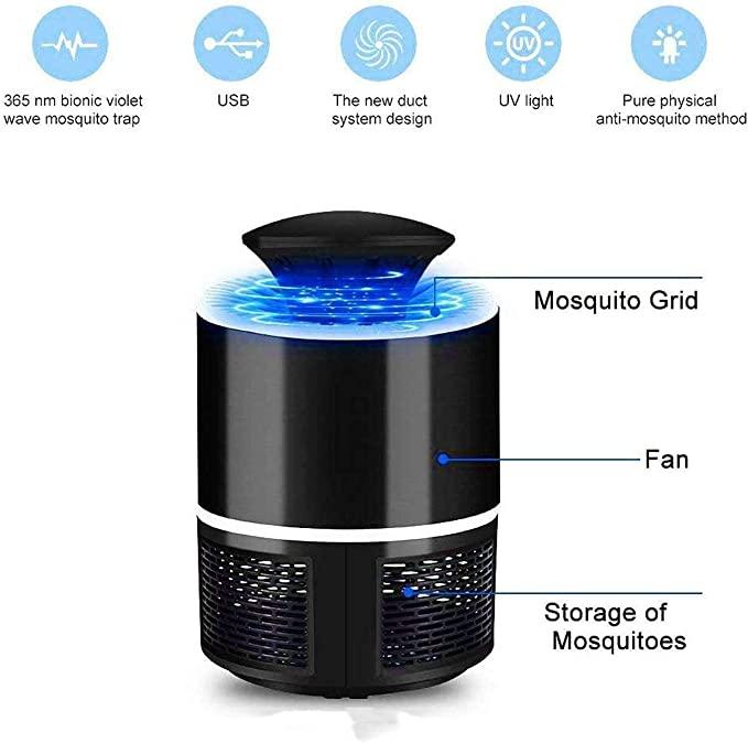 Electronic LED Mosquito Killer Machine Lamp for Home Electronic Fly Inhaler.