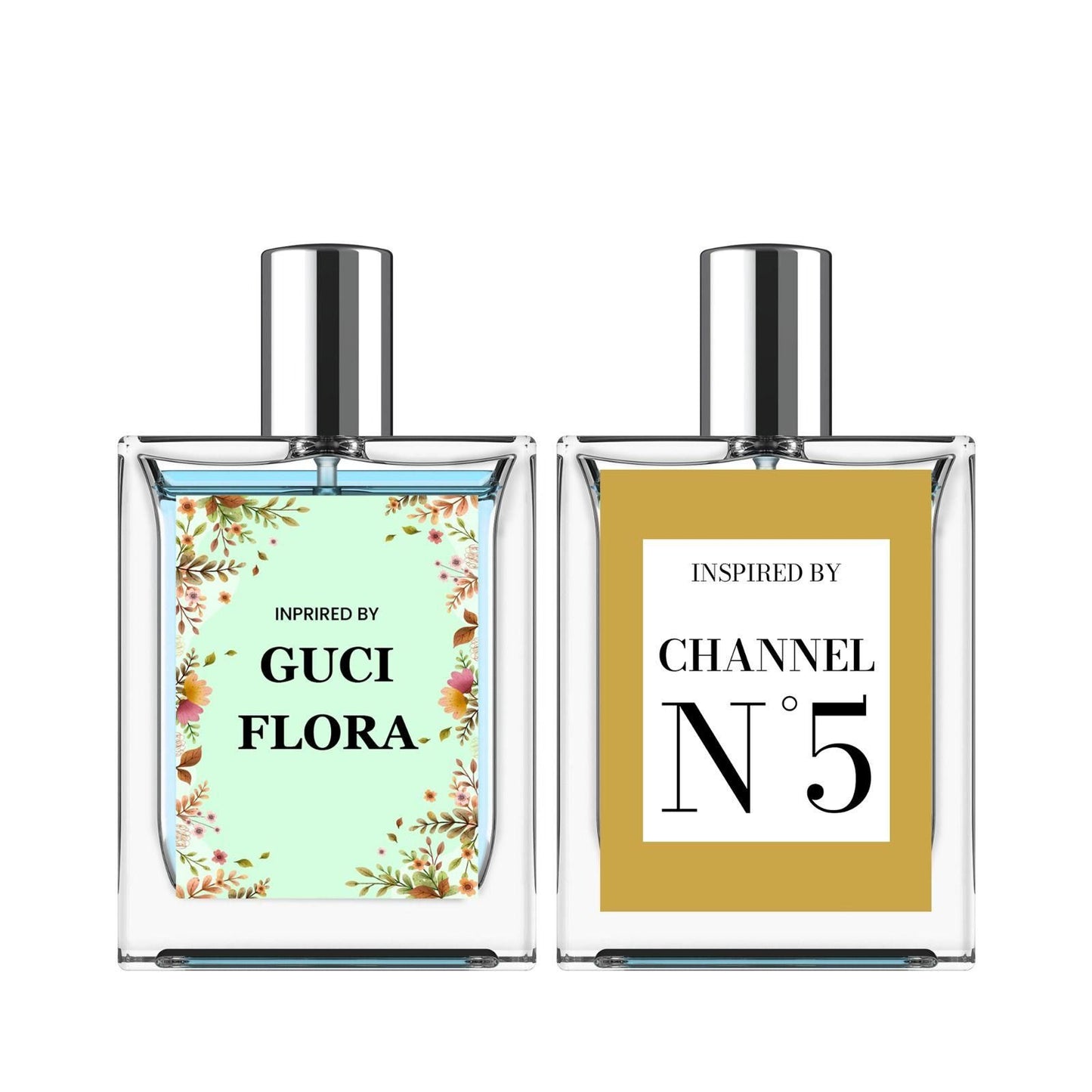 Dmart Online Inspired By Gucci Flora & Channel N5 Eau De Parfume 50ml Pack of 2