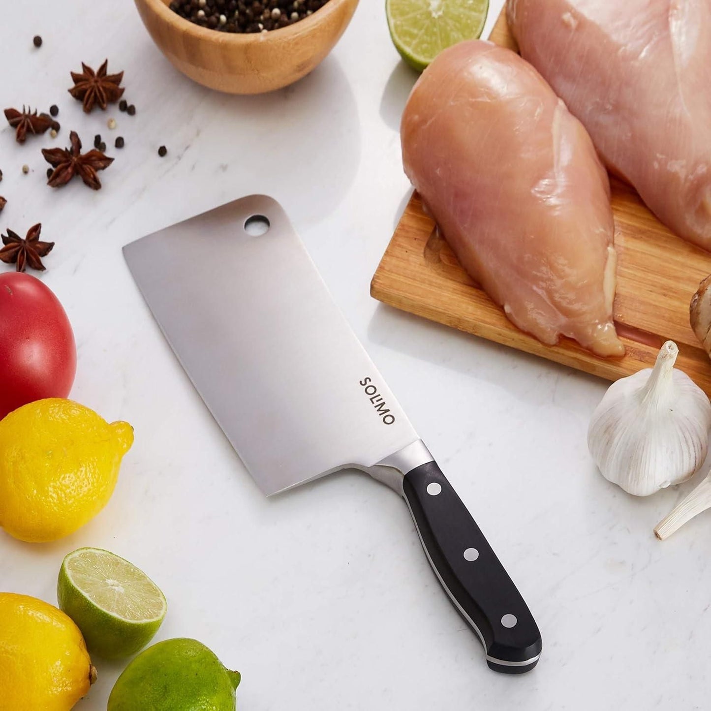 Dmart Online SS Chopper Knife Meat Cutter.