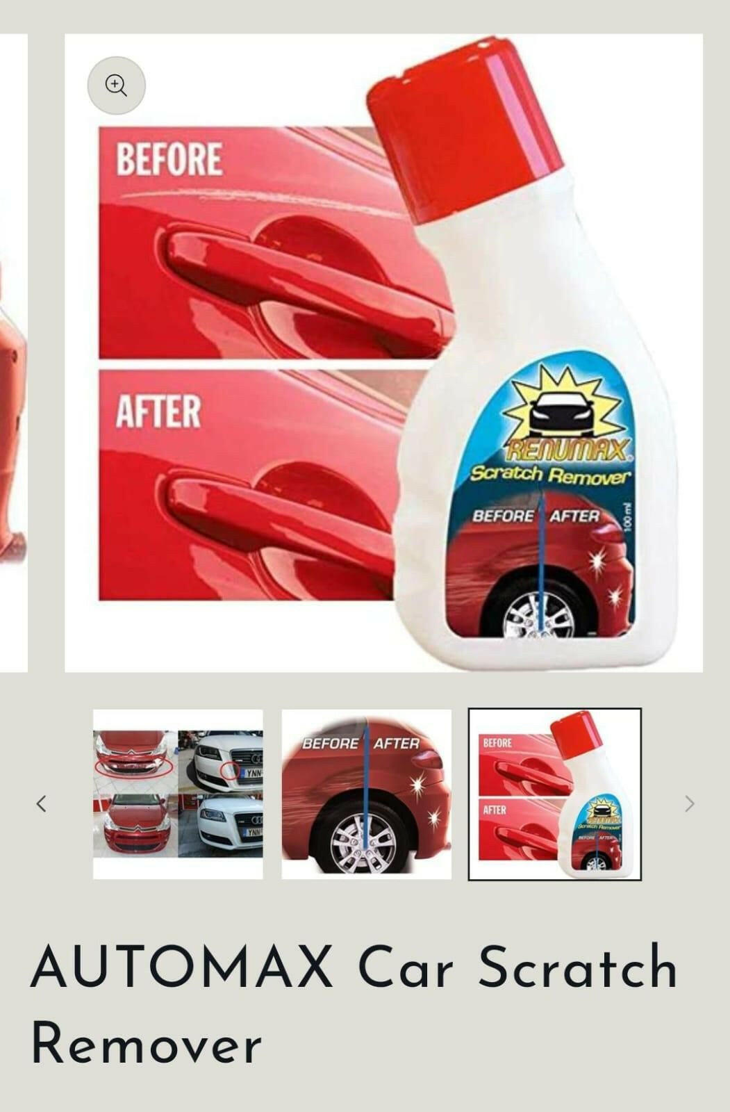 car scratch remover kit