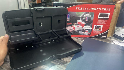 Car Travel Foldable Dining Food Tray.