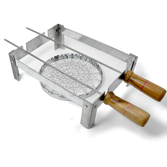 DMart Online Barbeque Grill Stand with 2 Skewers & 1 Jali