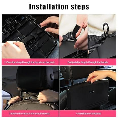 Car Travel Foldable Dining Food Tray.