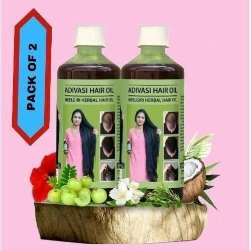DMart Online Adivasi Neelgiri Herbal Hair Oill 125ML (Pack of 2)