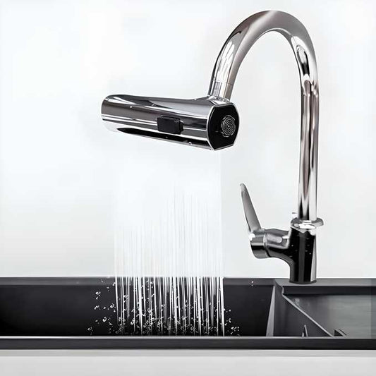 Dmart Online 3 in 1 360 Waterfall Kitchen Faucet, Touch Faucet, Extender for Kitchen Sink.