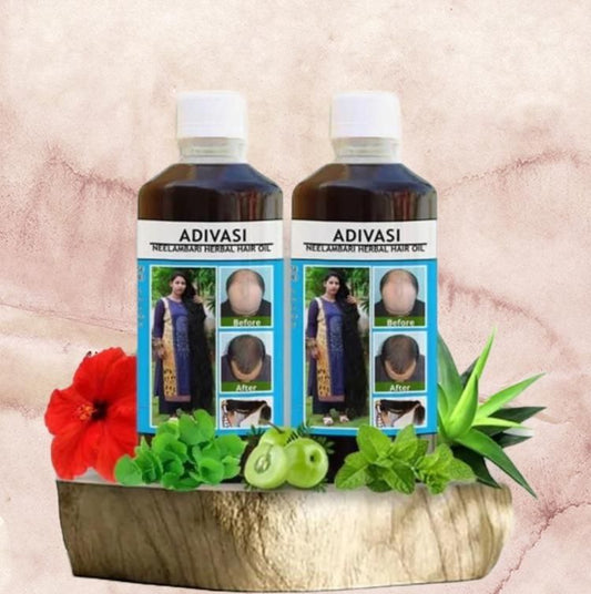 Dmart Online Adivasi Neelambari Herbal Hair Oil  (Pack of 2)