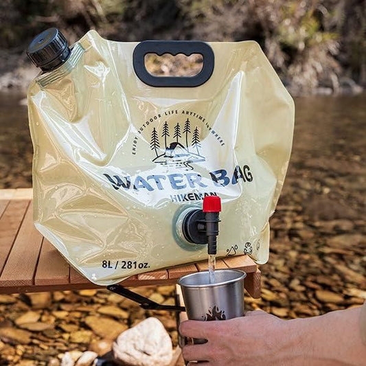 8L Large Capacity Camping Water Bag.