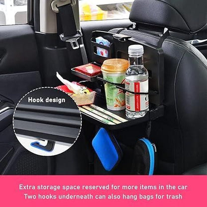 Car Travel Foldable Dining Food Tray.